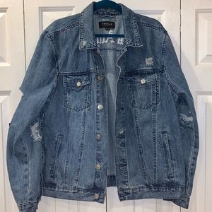 PacSun Rose Oversized Jean Jacket!!